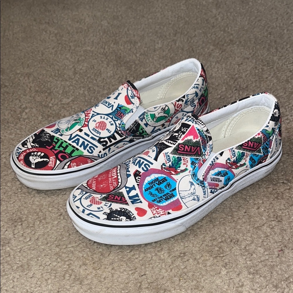 Vans Slip-On Shoes - Multicolor